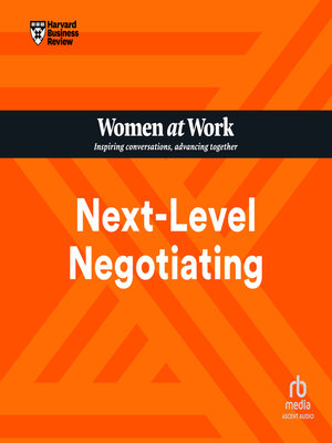 cover image of Next-Level Negotiating